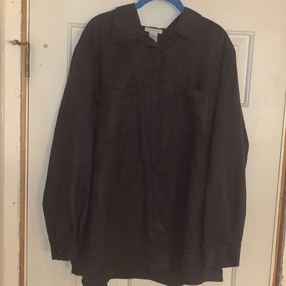 Black long sleeves top
